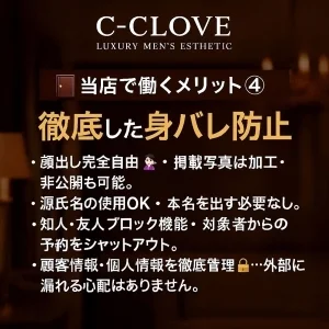 沖縄 那覇 メンズエステ C-CLOVEのメッセージ用アイコン