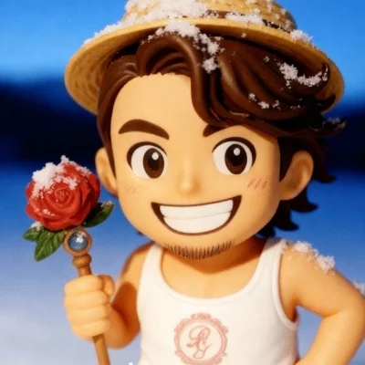 薔薇と紳士のメッセージ用アイコン